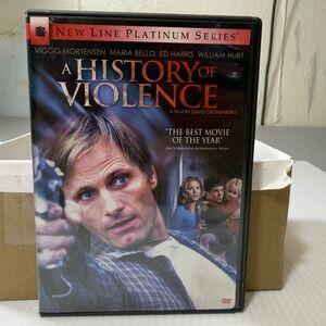 A History of Violence DVD New Line Platinum Series Viggo Mortensen Cronenberg R